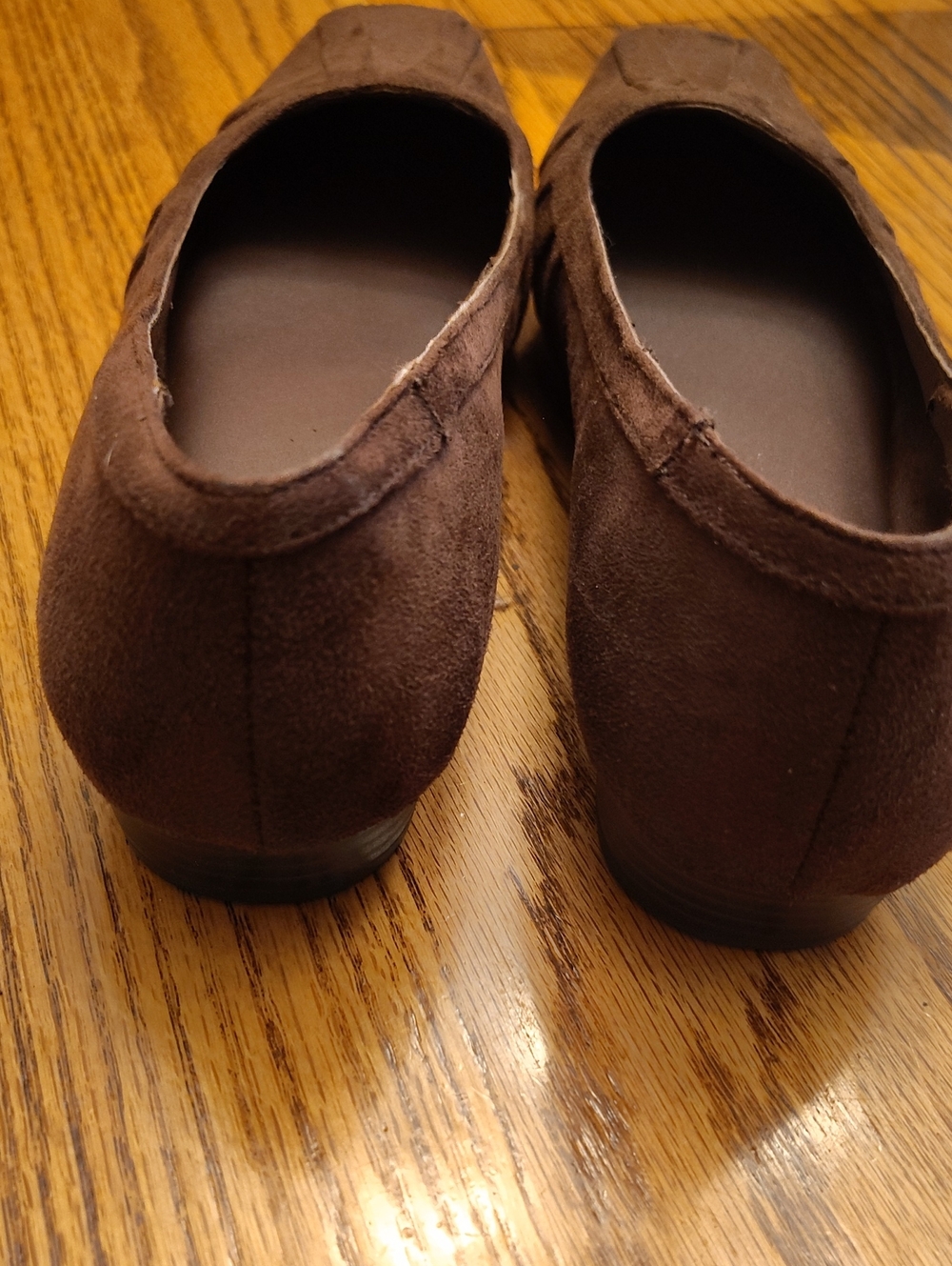 YUU Brown suede flats - Picture 3 of 5
